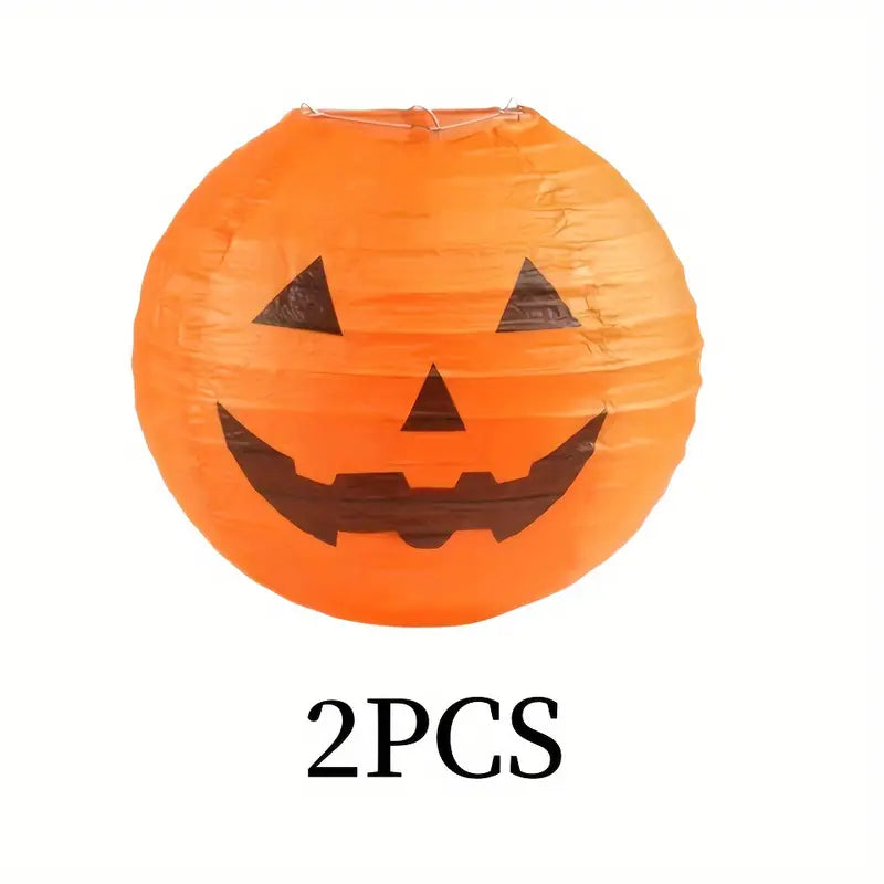 Kürbis Papierlaterne | Halloween Deko für Feste