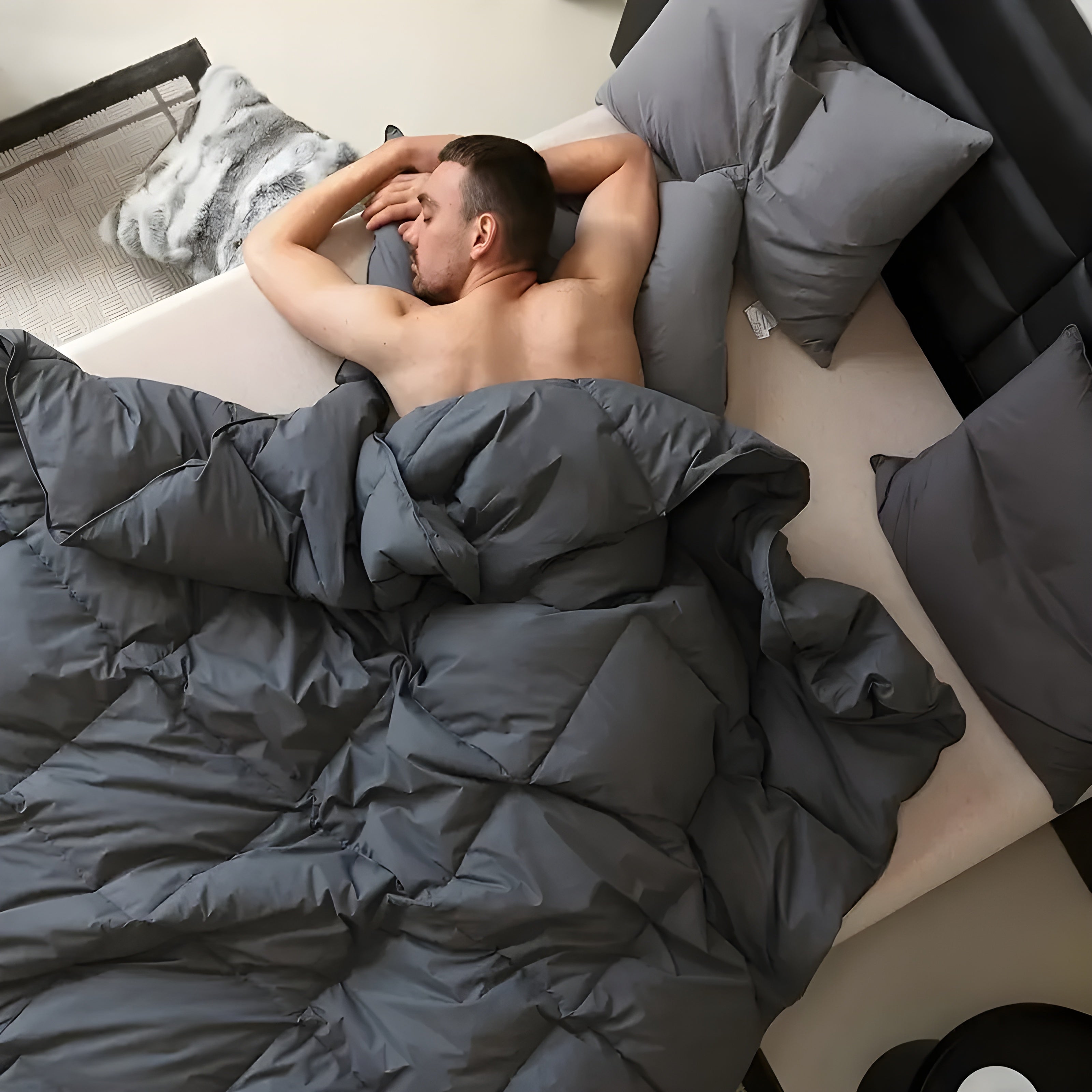 Kuschelige Bettdecke | Hochwertige Schlafdecke für Komfort