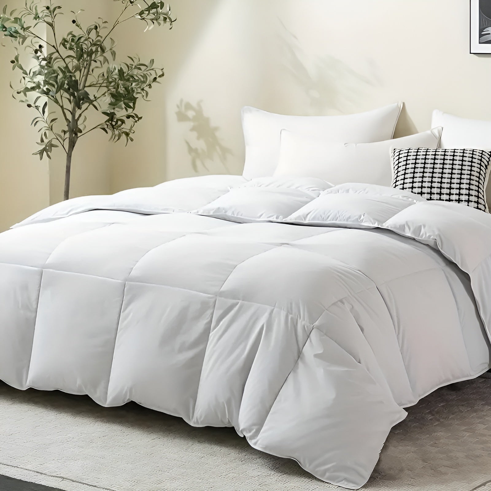 Kuschelige Bettdecke | Hochwertige Schlafdecke für Komfort