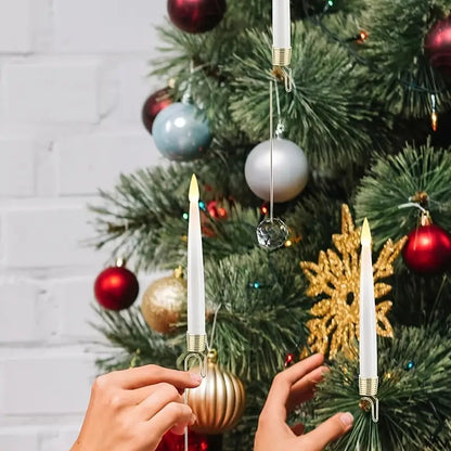 LED Baumkerzen Set | Flammenlose Weihnachts- und Halloween-Deko