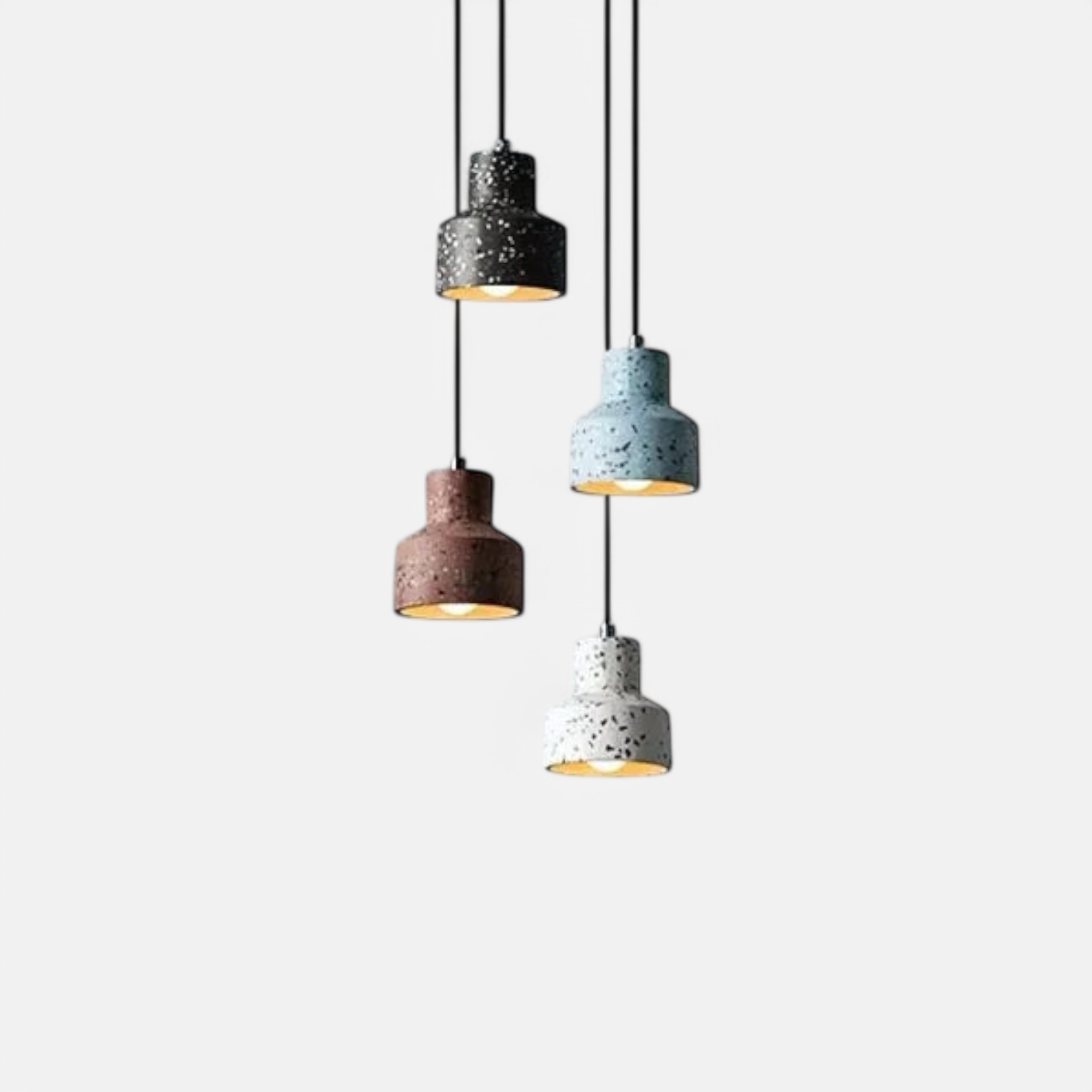 LUXELY | Moderne Pendelleuchte Schwarz für Esszimmer und Küche