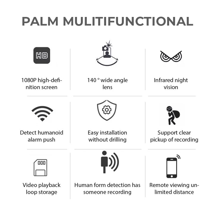 PRO 1080P HD Nachtsicht Mini WIFI Kamera