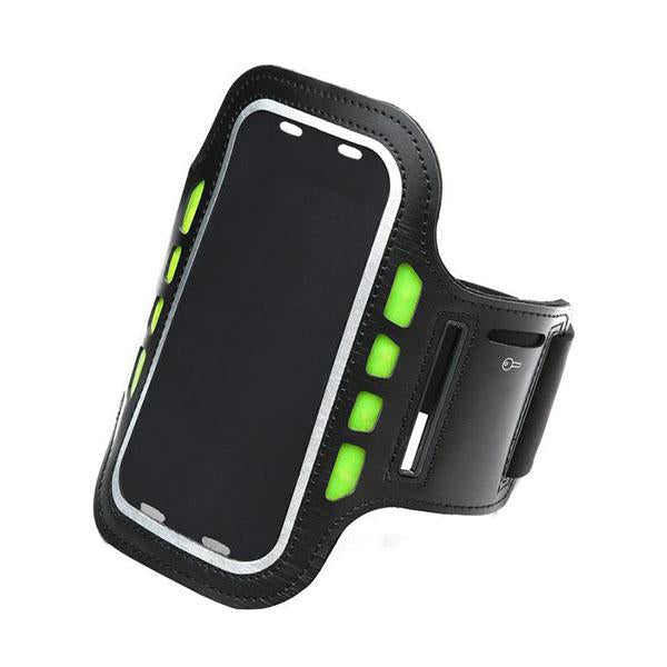 LED Sportaktive Fahrrad Geschenk Nacht Sicherheitsarmband Schwarz