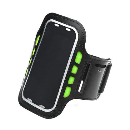 LED Sportaktive Fahrrad Geschenk Nacht Sicherheitsarmband Schwarz