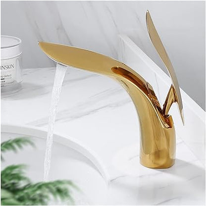 Lidia | Luxuriöse Badezimmerarmatur aus Messing