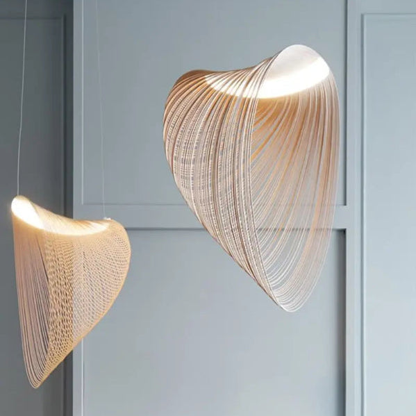 Lignum | Pendelleuchte aus Holz für Esszimmer und Wohnräume