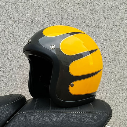 Jahrgang Offenes Gesicht Motorradhelm