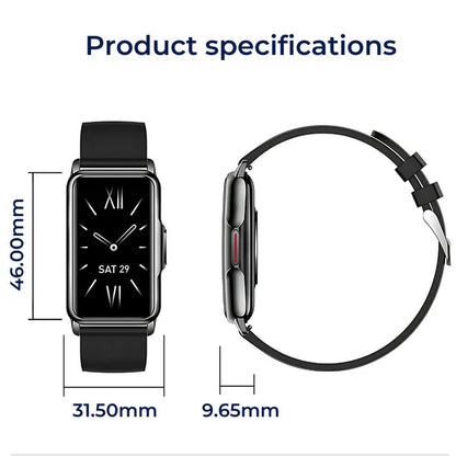 Smart Health Tracking Smartwatch mit Herzfrequenz-, Schlaf-, Fitness- und Laufüberwachung für einen aktiven Lebensstil