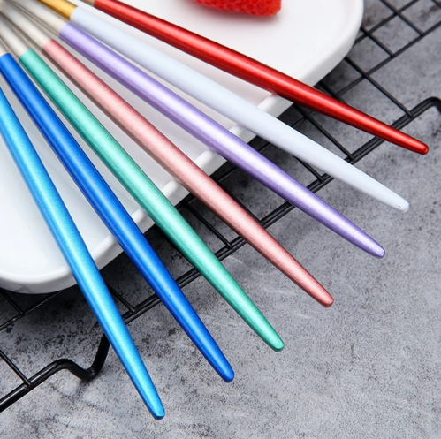 Luxuriöses Besteckset Gold-Silber | 24-teilig Edelstahl Besteck