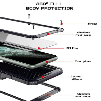 Wasserdichte, robuste Telefonhülle