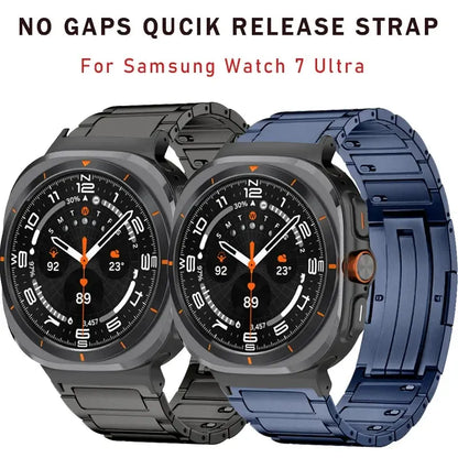 Luxus Titan Uhrband für Samsung Watch 7 Ultra