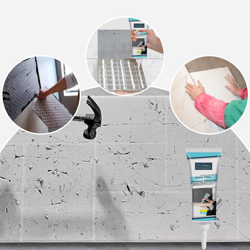 Starker Kleber für lose Fliesen