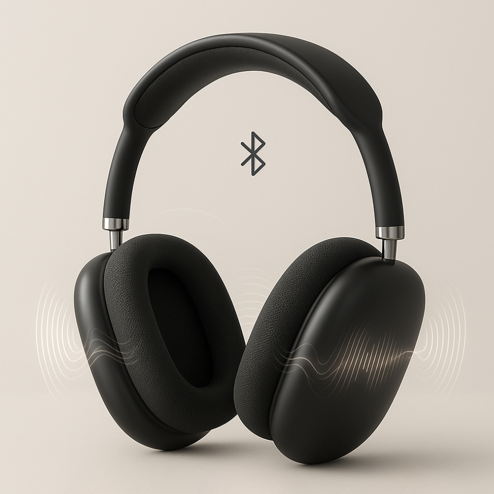 Kabellose Bluetooth-Kopfhörer | HiFi Stereo Sound, Aktive Geräuschunterdrückung &amp; Bequeme Passform für Reisen, Workouts &amp; täglichen Gebrauch