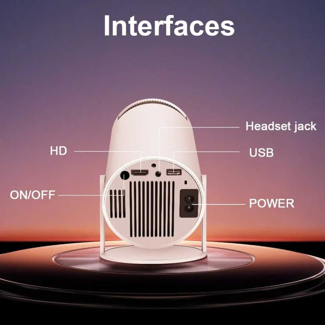 Bester 4K Projektor für das Heimkino - Magcubic Android 11 Dual Wifi6 1080P 1280*720P LED Tragbarer Projektor
