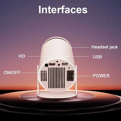 Bester 4K Projektor für das Heimkino - Magcubic Android 11 Dual Wifi6 1080P 1280*720P LED Tragbarer Projektor