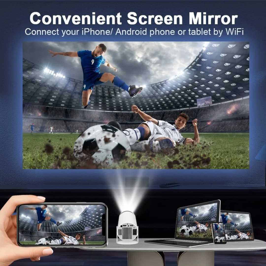 Bester 4K Projektor für das Heimkino - Magcubic Android 11 Dual Wifi6 1080P 1280*720P LED Tragbarer Projektor