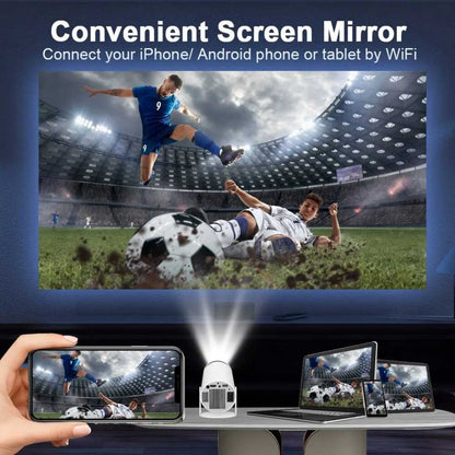 Bester 4K Projektor für das Heimkino - Magcubic Android 11 Dual Wifi6 1080P 1280*720P LED Tragbarer Projektor