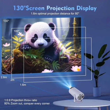 Bester 4K Projektor für das Heimkino - Magcubic Android 11 Dual Wifi6 1080P 1280*720P LED Tragbarer Projektor