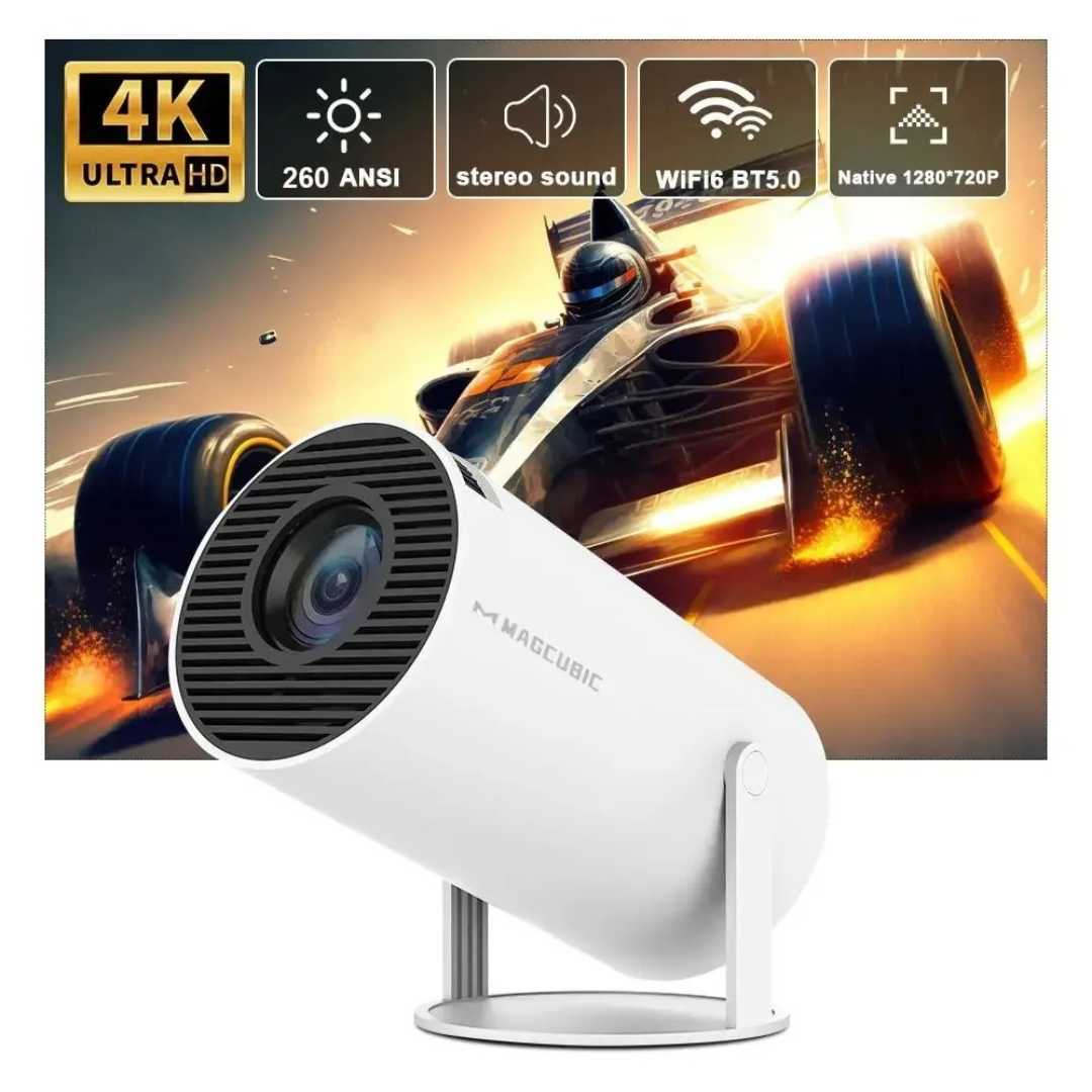Bester 4K Projektor für das Heimkino - Magcubic Android 11 Dual Wifi6 1080P 1280*720P LED Tragbarer Projektor