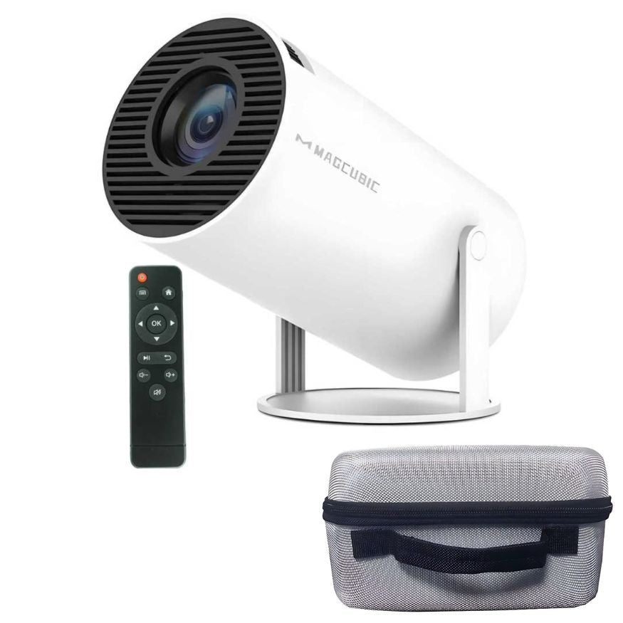 Bester 4K Projektor für das Heimkino - Magcubic Android 11 Dual Wifi6 1080P 1280*720P LED Tragbarer Projektor