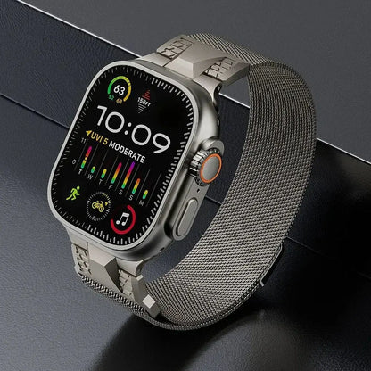 SteelCraft Precision Link-Uhrenarmband für Apple Watch