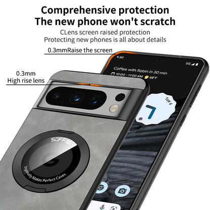 Magnetische Macsafe-Telefonhülle mit Ständer für Google Pixel 8 7