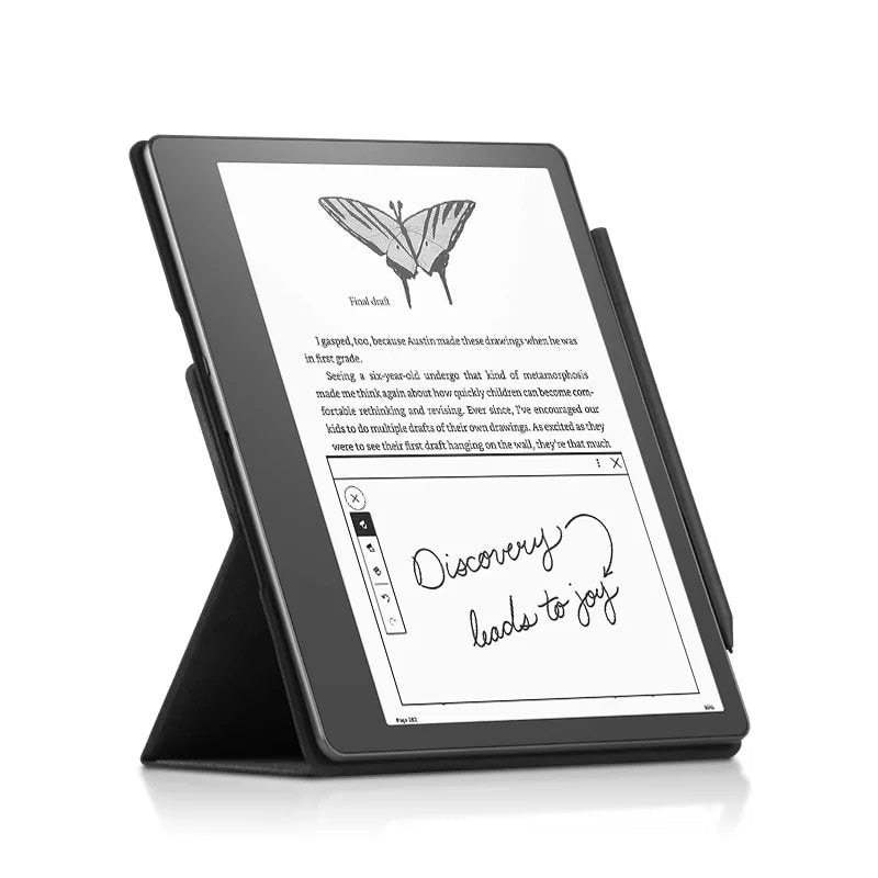 Magnetische, leichte Smart-Hülle aus PU-Leder mit automatischem Ruhe-/Aktivierungsmodus für Kindle Scribe 10.2