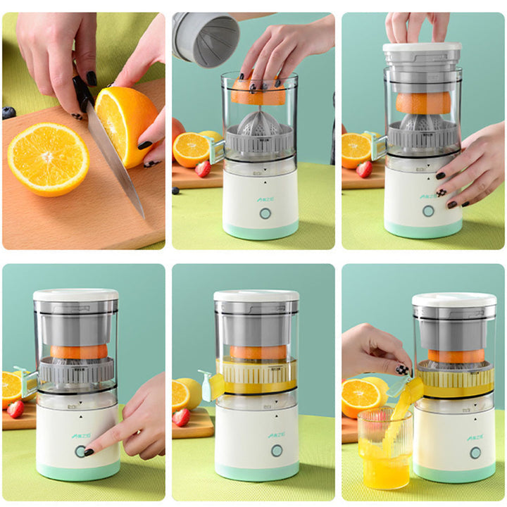 JuiceMate | Mini Elektrischer Fruchtsaftpresse | 50% RABATT
