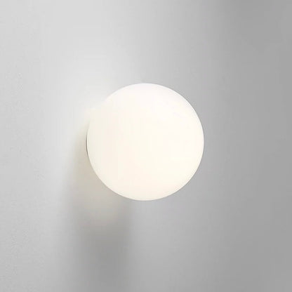 Mattglas-Wandlampe | Moderne LED Wandleuchte Innen
