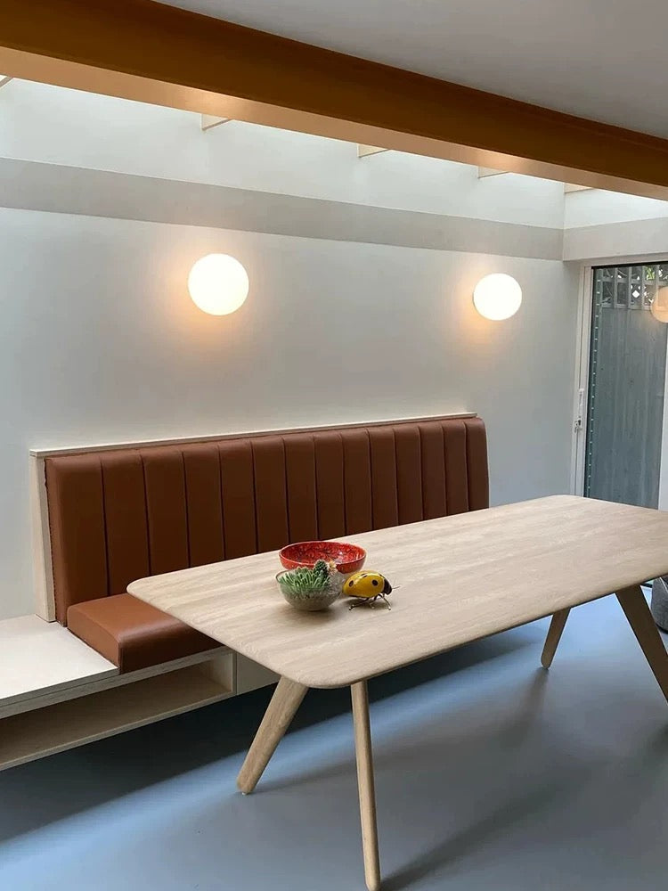 Mattglas-Wandlampe | Moderne LED Wandleuchte Innen