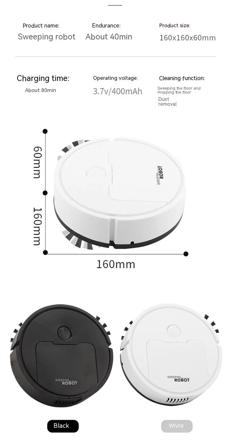 Zelara™ Mini-Roboterstaubsauger | Intelligente All-in-One-Maschine