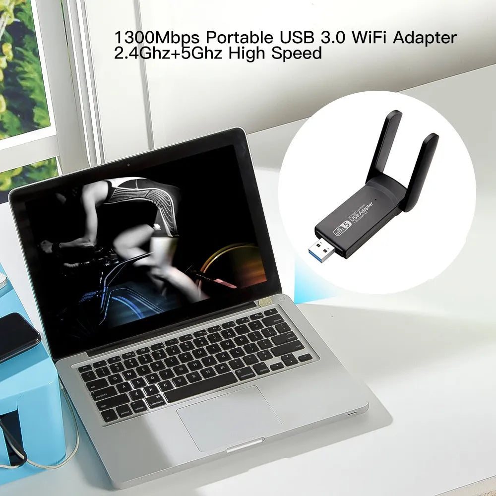 Zelara™ WLAN-USB-Adapter | Drahtloser Netzwerkkartenempfänger