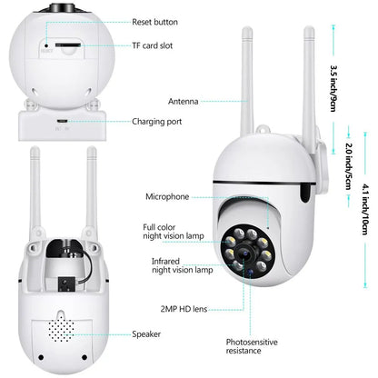 Zelara™ WLAN-Kamera | Behalten Sie alles von Ihrem Smartphone aus im Blick