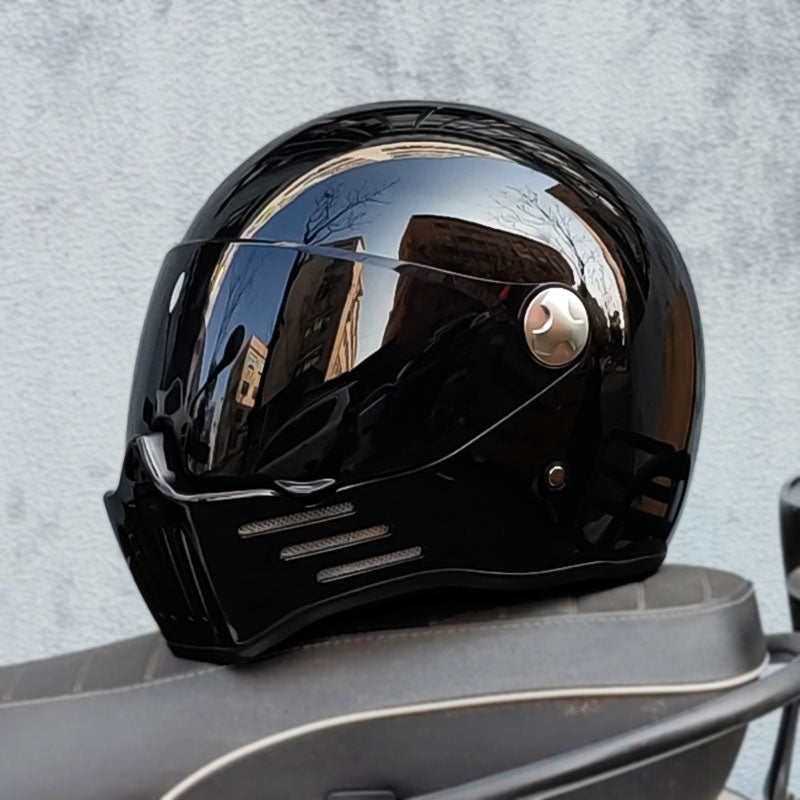 Stylischer Integral-Motorradhelm für Herren