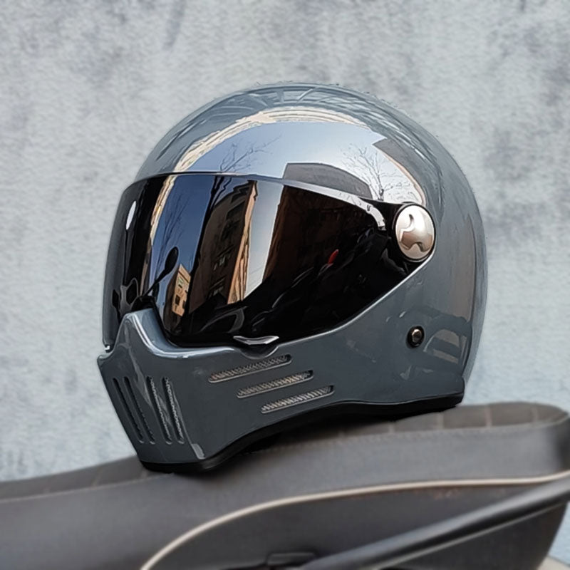 Stylischer Integral-Motorradhelm für Herren