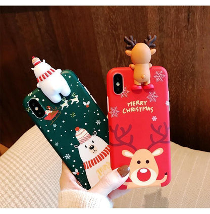 Telefon 3D Weihnachts Hüllen