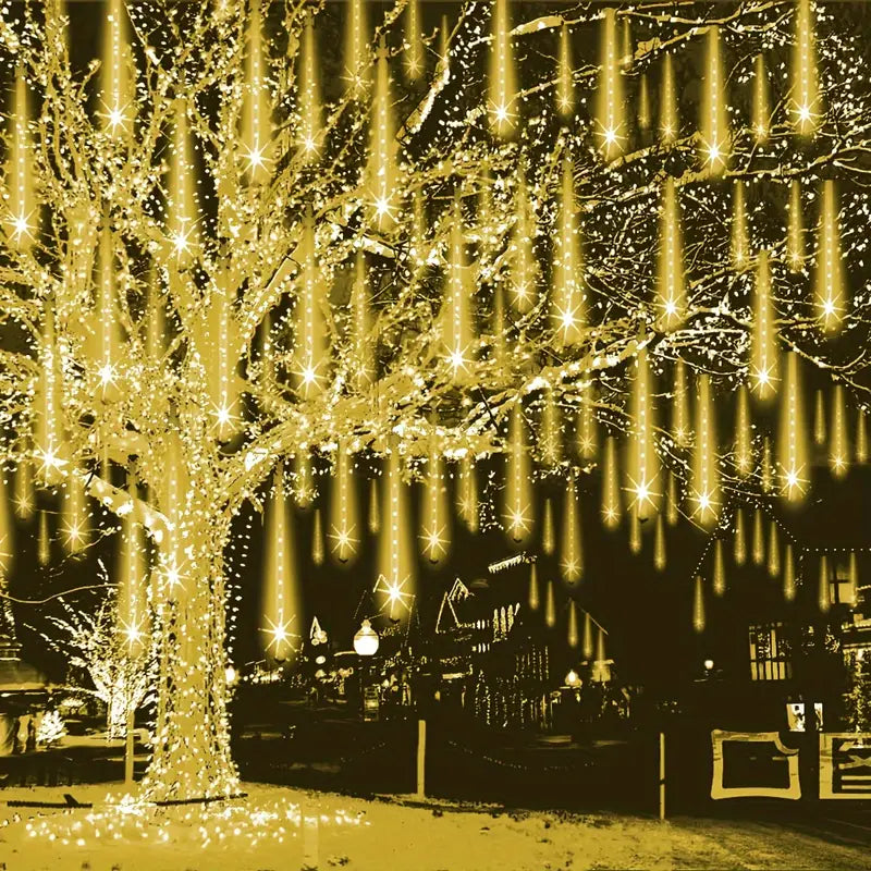 Meteor Lichter | LED Lichterkette für Halloween und Weihnachten