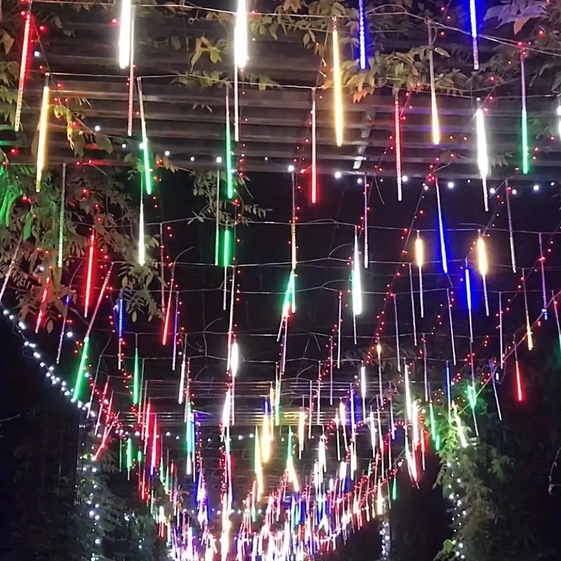 Meteor Lichter | LED Lichterkette für Halloween und Weihnachten