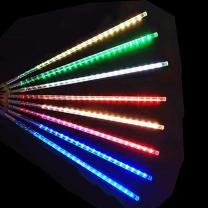 Meteorregen LED Lichterkette | Weihnachtsbeleuchtung Außen