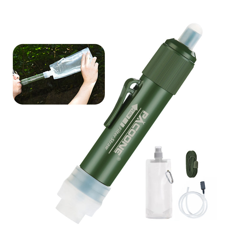 Mini Wasserfilterstrohhalm für Survival-Camping