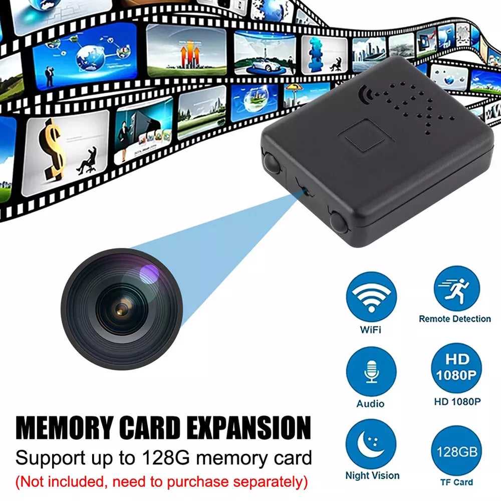 Micro HD Video Kamera mit WiFi und Audio