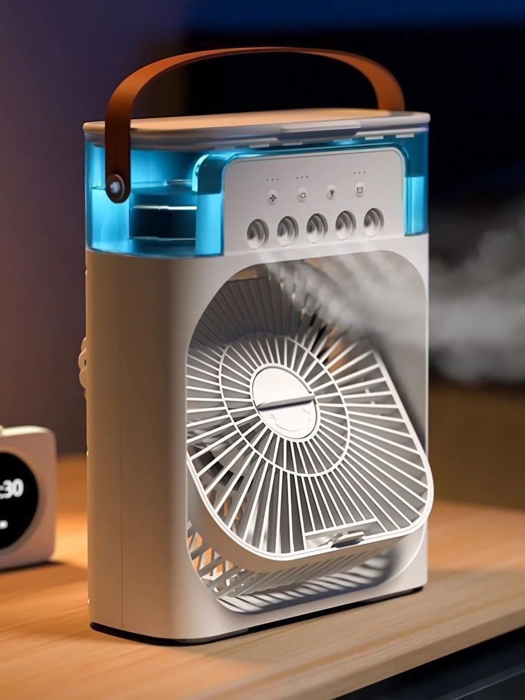 Portabler Kältemistventilator | Schnelle und leise Kühlung