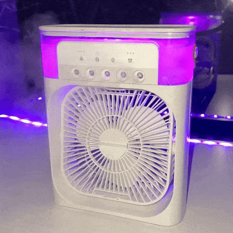 Portabler Kältemistventilator | Schnelle und leise Kühlung