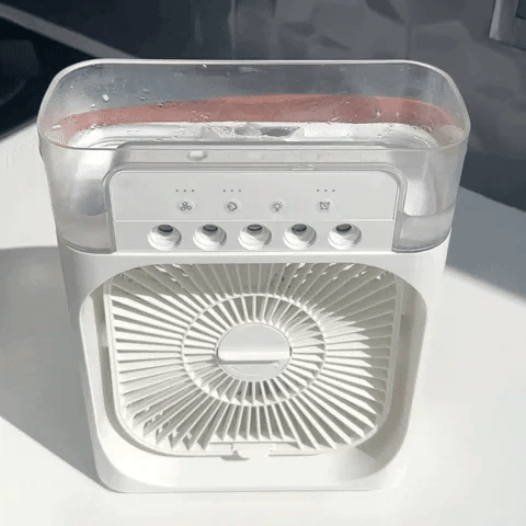 Portabler Kältemistventilator | Schnelle und leise Kühlung