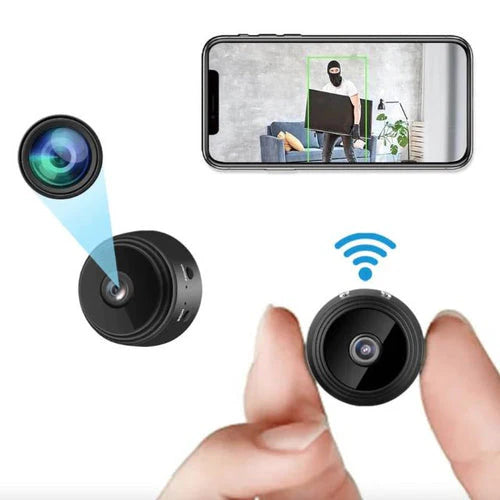 Überwachungskamera WiFi 1080P | Nachtsicht und Bewegungserkennung