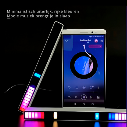 Smart Sound-Activated RGB Lichtleiste | Musik-Sync LED Ambientebeleuchtung