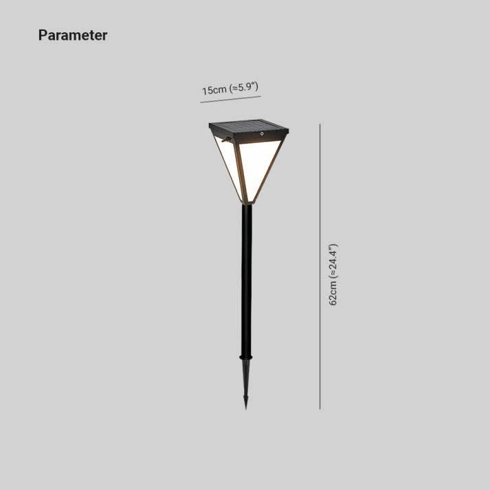 Moderne LED Außenlampe | Außenbeleuchtung für Garten und Haus