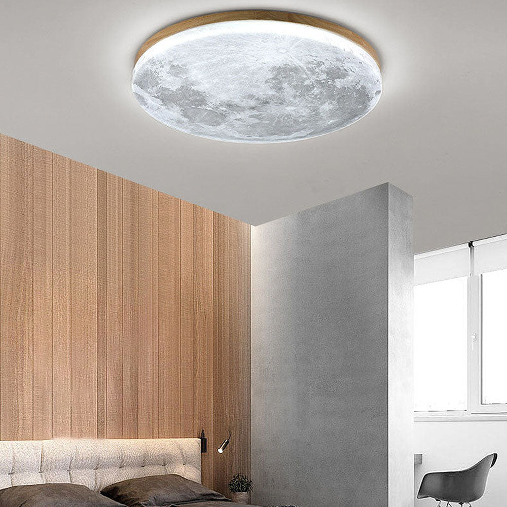 Moon Round | Minimalistische LED-Deckenleuchte