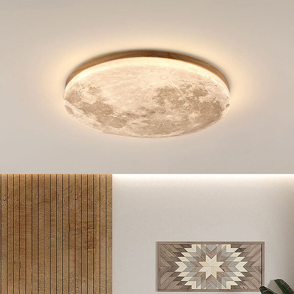 Moon Round | Minimalistische LED-Deckenleuchte