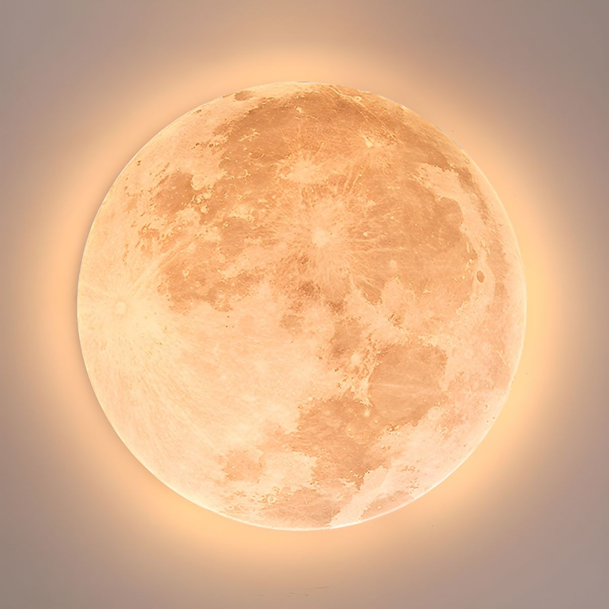 Moon Round | Minimalistische LED-Deckenleuchte